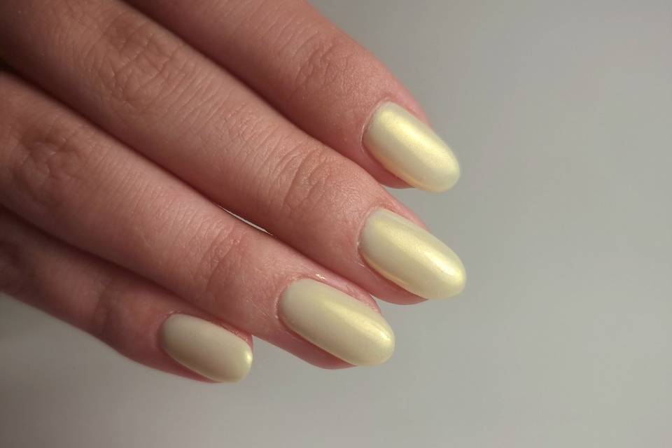 Unhas de verniz de gel