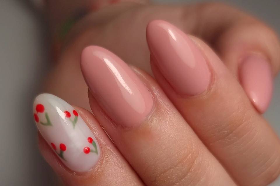 Unhas de verniz de gel