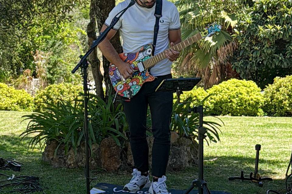 Cocktail no jardim