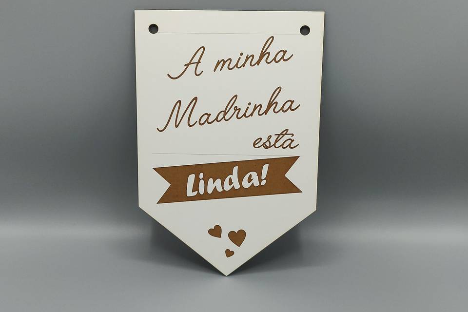 Placa formato faixa