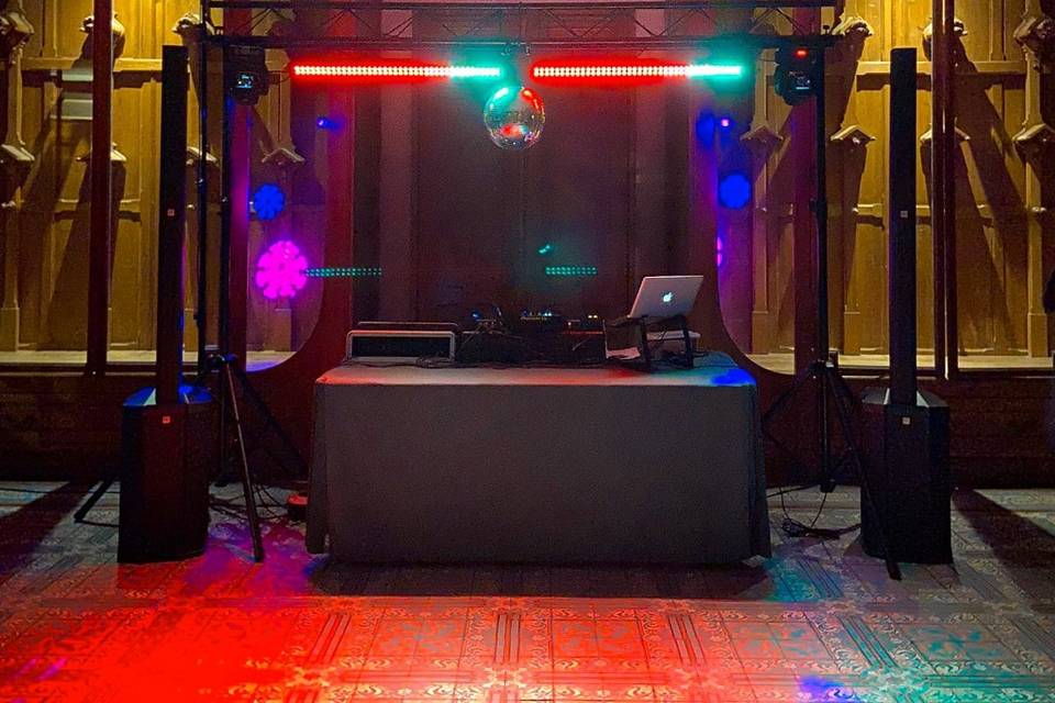 Pestana Palace weeding setup