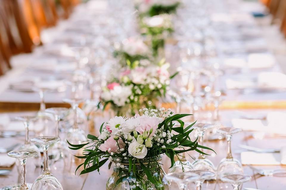 Detalhes de mesa