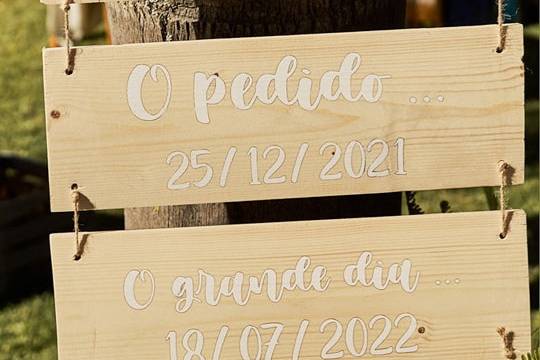 PLACA DATAS - madeira