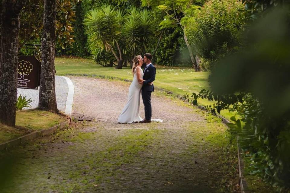 Entrada da Quinta da Laranjeir