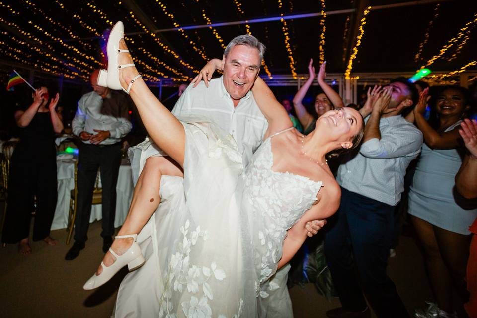 Festa pai e filha