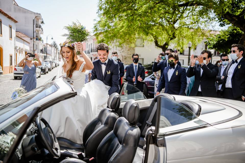 Carro casamento almeirim