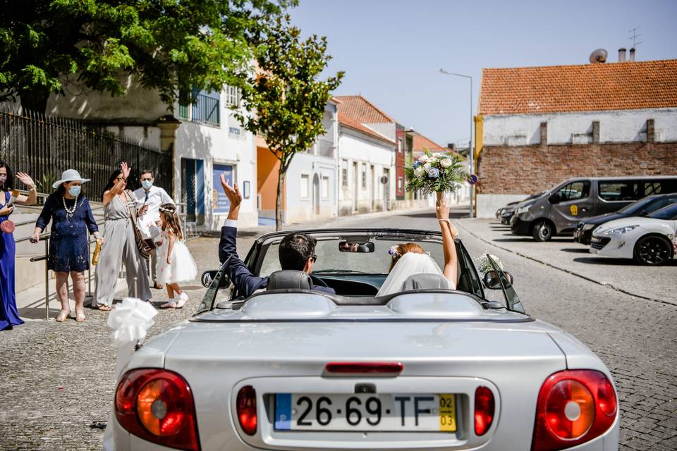 Carro casamento ribatejo