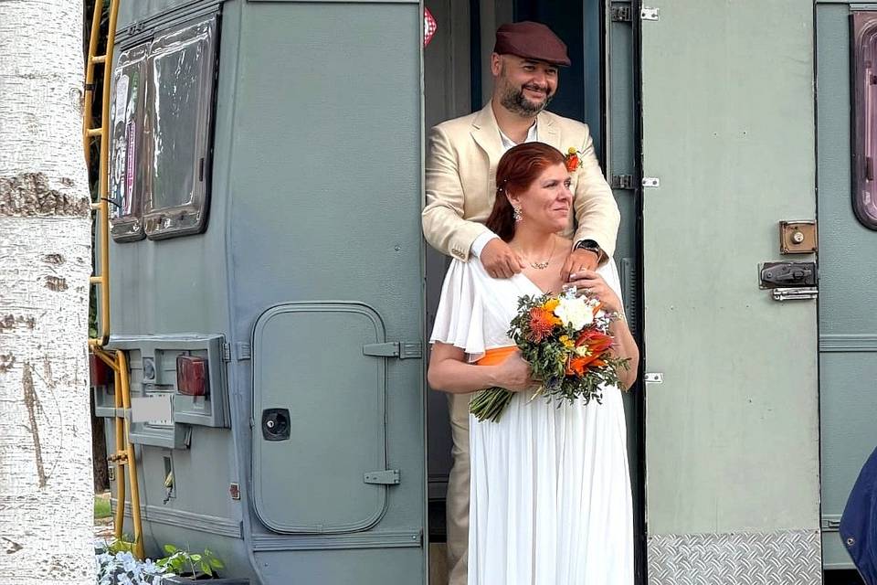 Autocaravana casamento