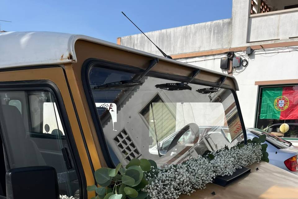 Decoração carro casamento