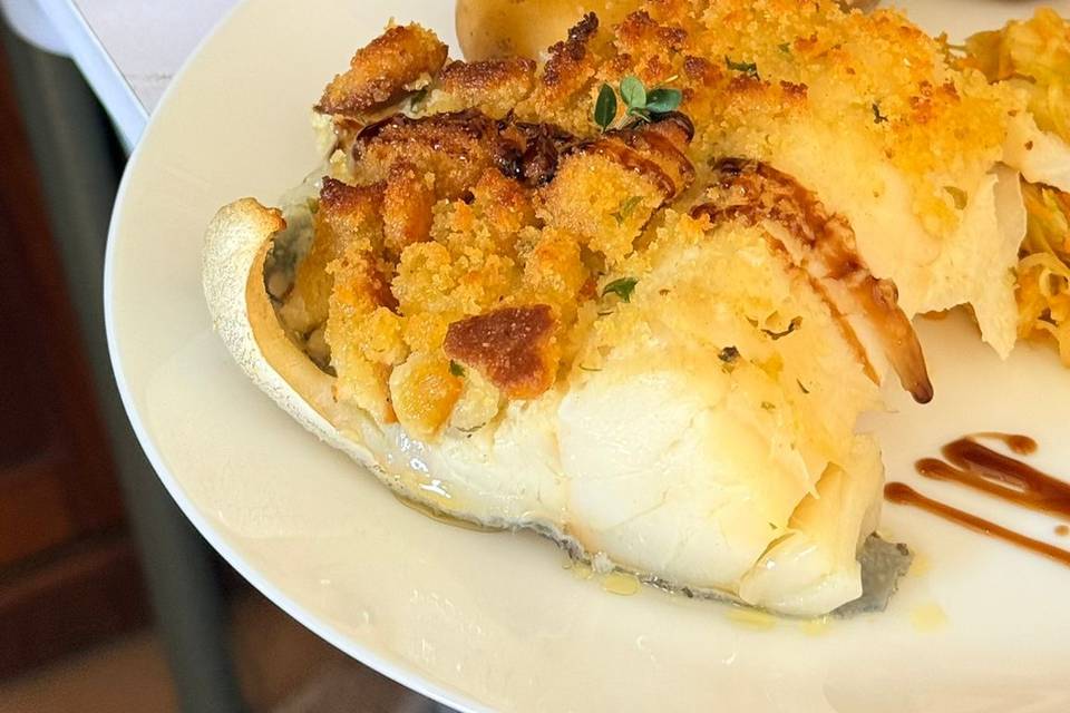 Bacalhau com broa