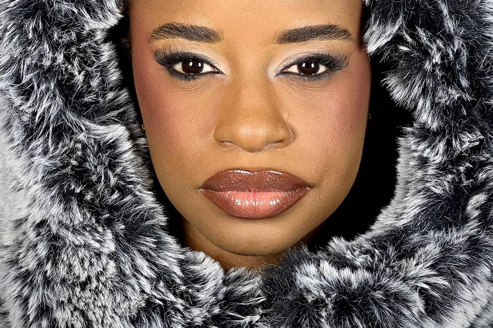 Maquilhagem de pele negra