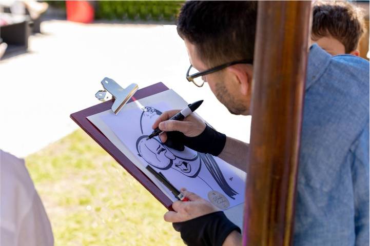 CARICATURA ao VIVO