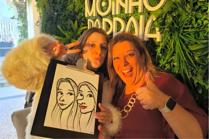 CARICATURA ao VIVO