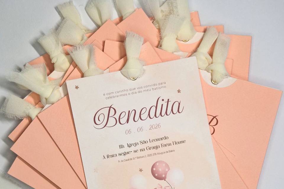 Convite de Batismo