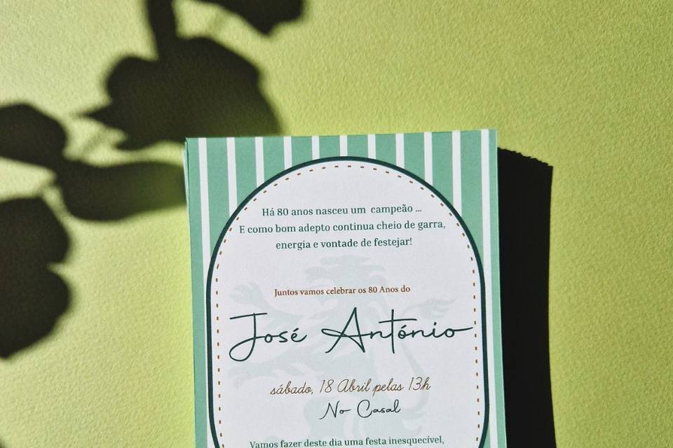 Convite Aniversário