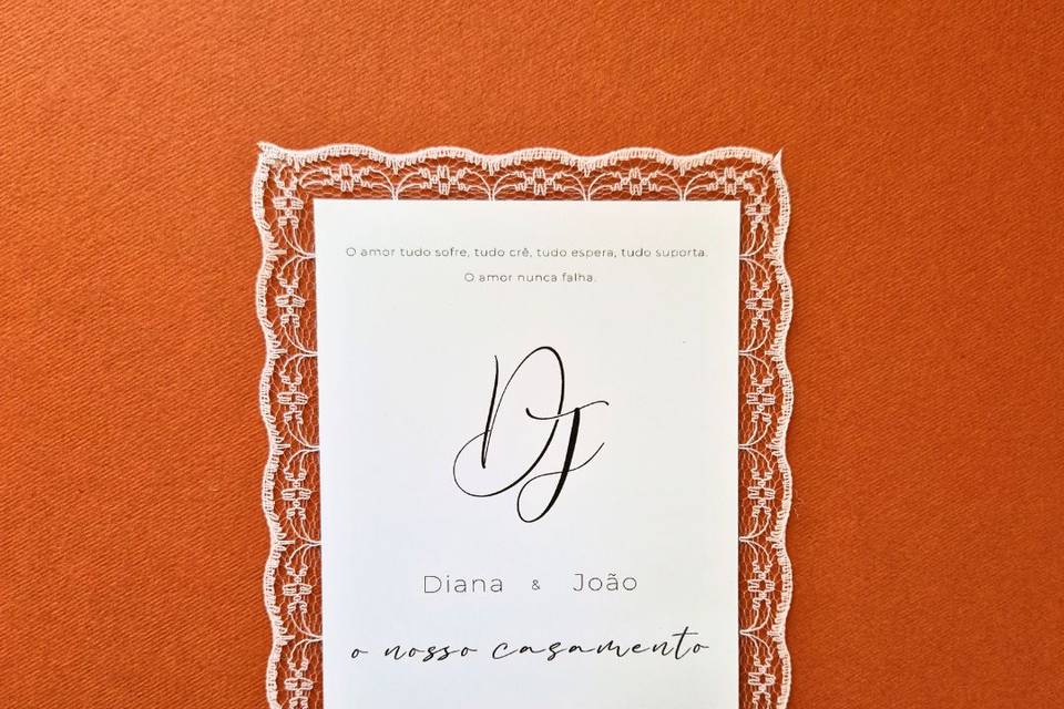 Convite Minimalista Moderno