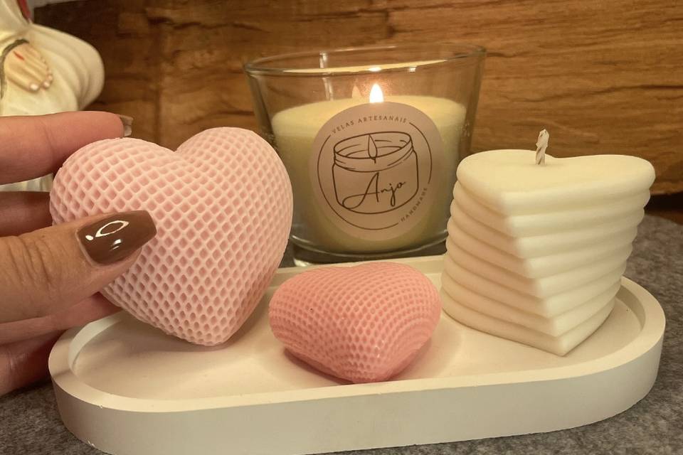 Lembranças em forma de coração