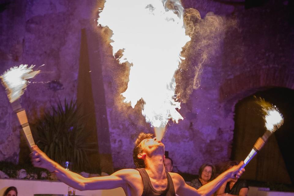 Fire thrower