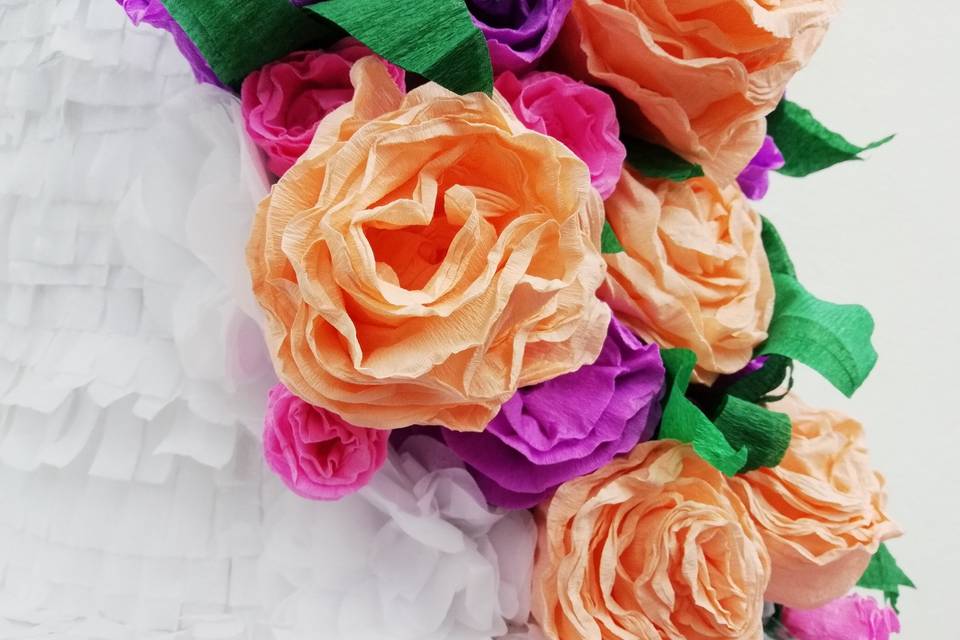 Flores em papel perfeitas