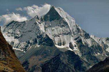 Nepal, maciço Annapurna