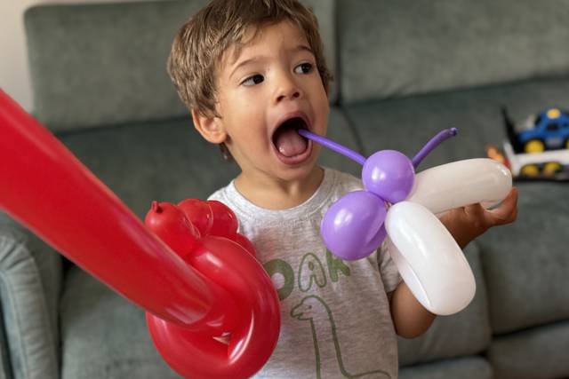 Modelagem de balões