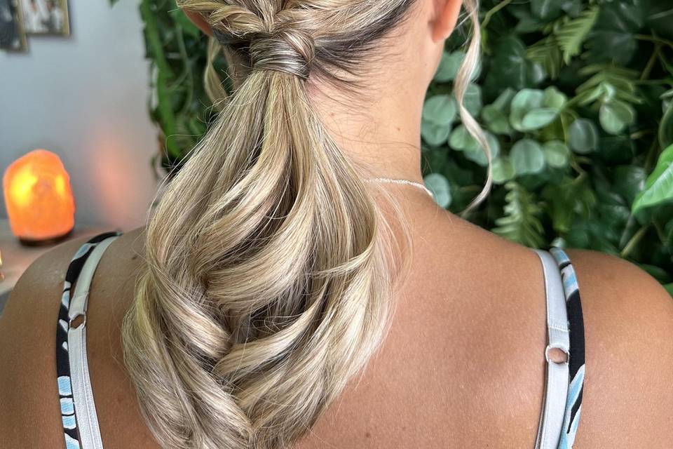 Penteado cerimónia