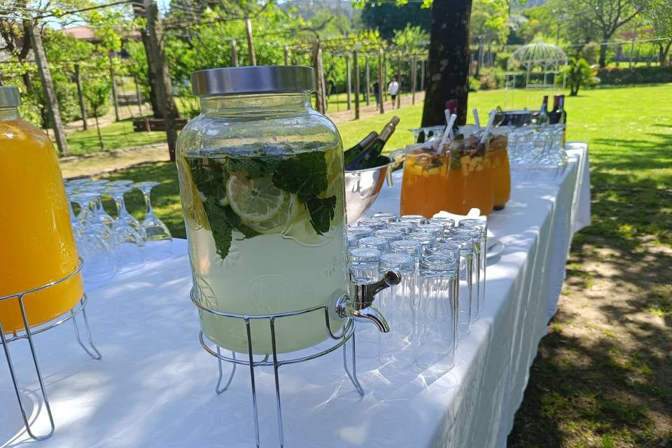 Momentos brindados com elegânc