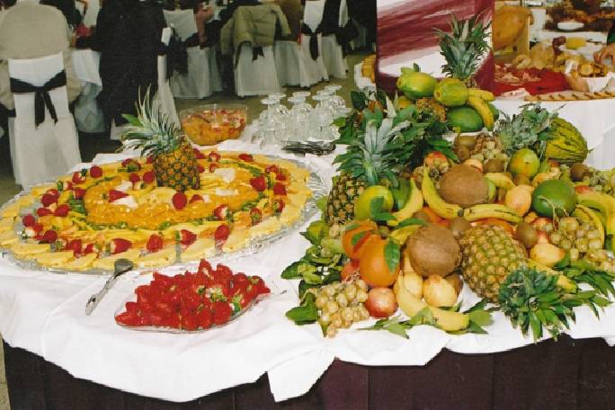 Buffet frutas