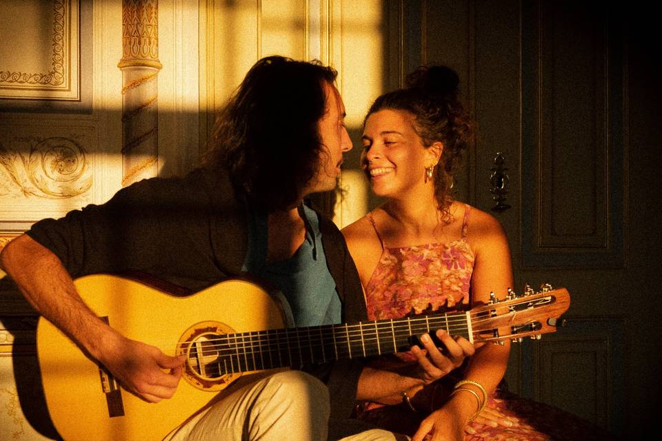 Laura e Augusto, quinta alegre