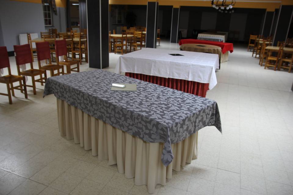 Mesa eventos