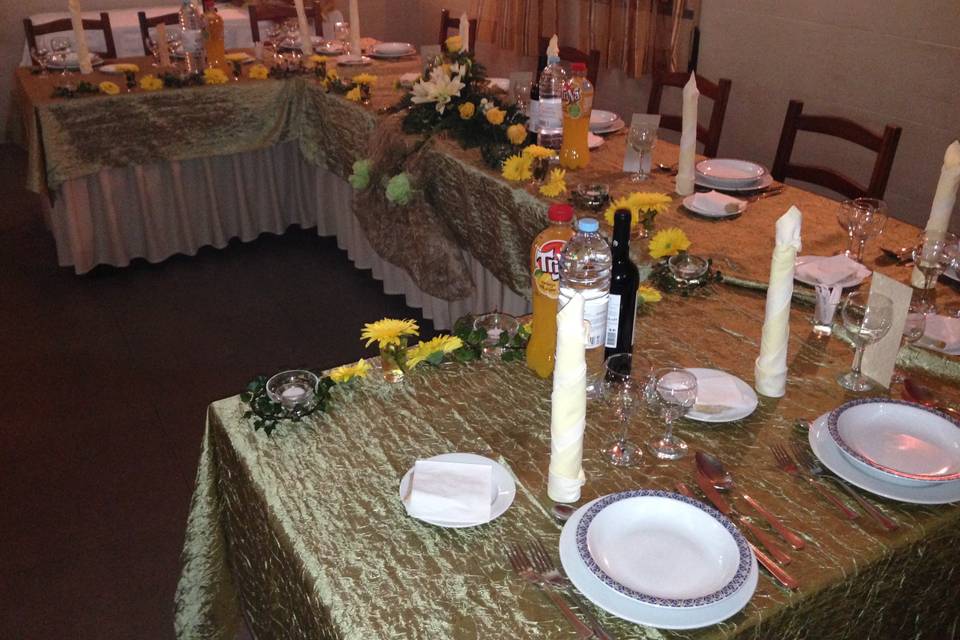 Casamento mesa