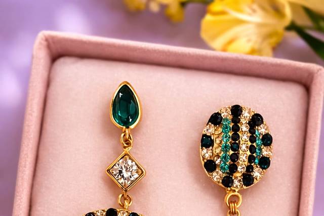 Brincos desiguais soulmate