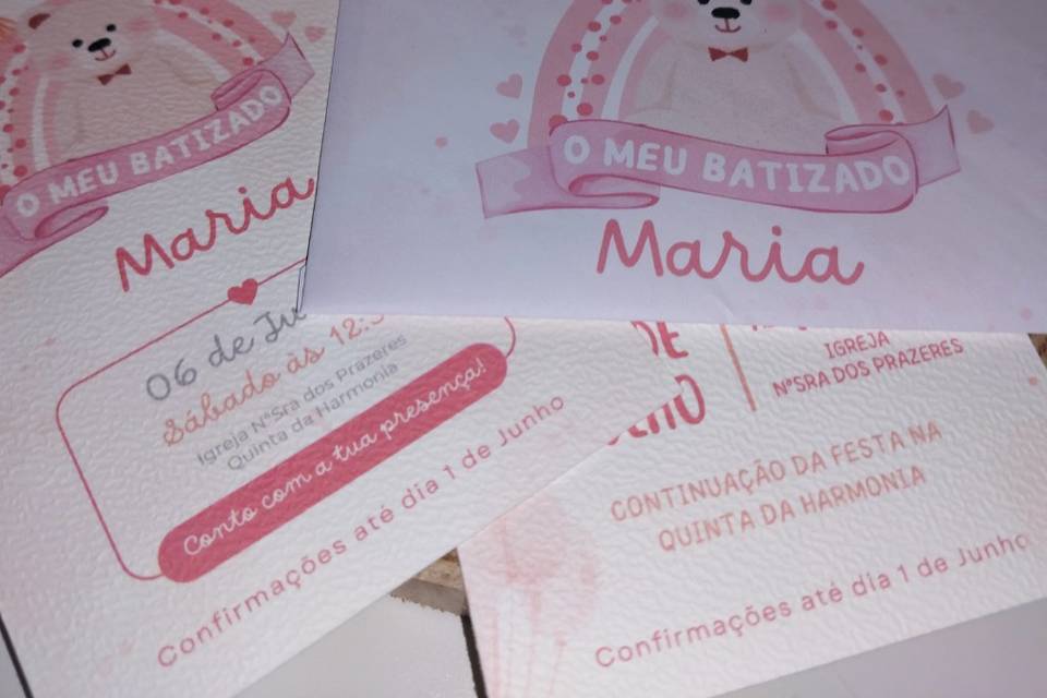 Convite menina