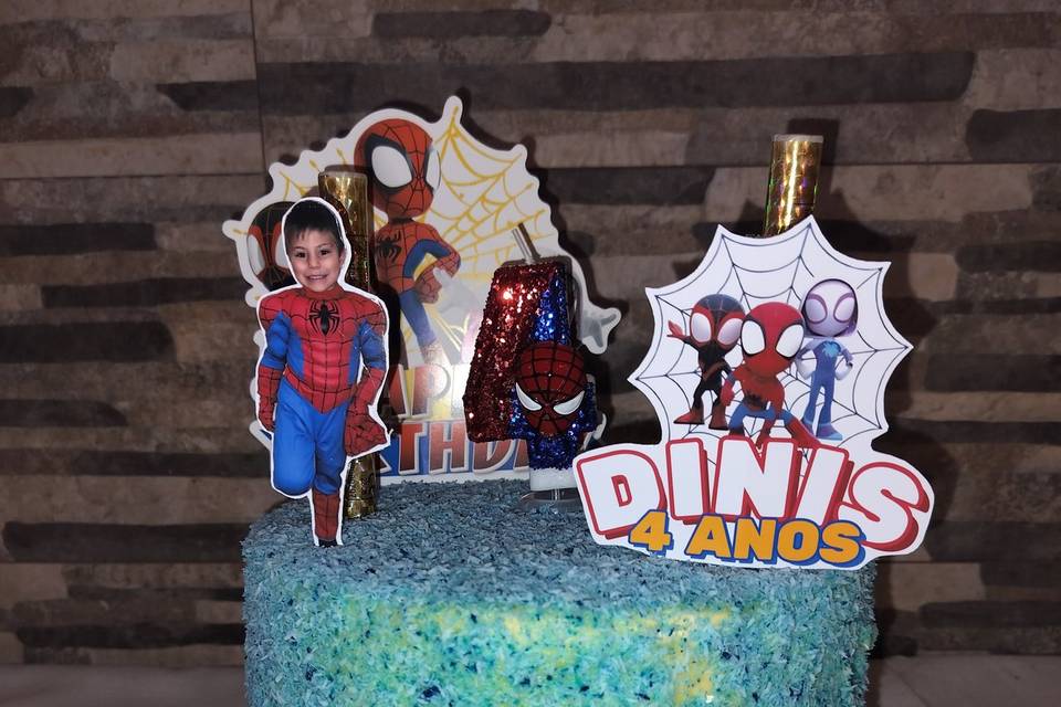 Topo de bolo personalizado