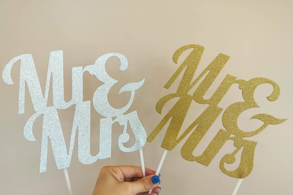 Topo de bolo casamento