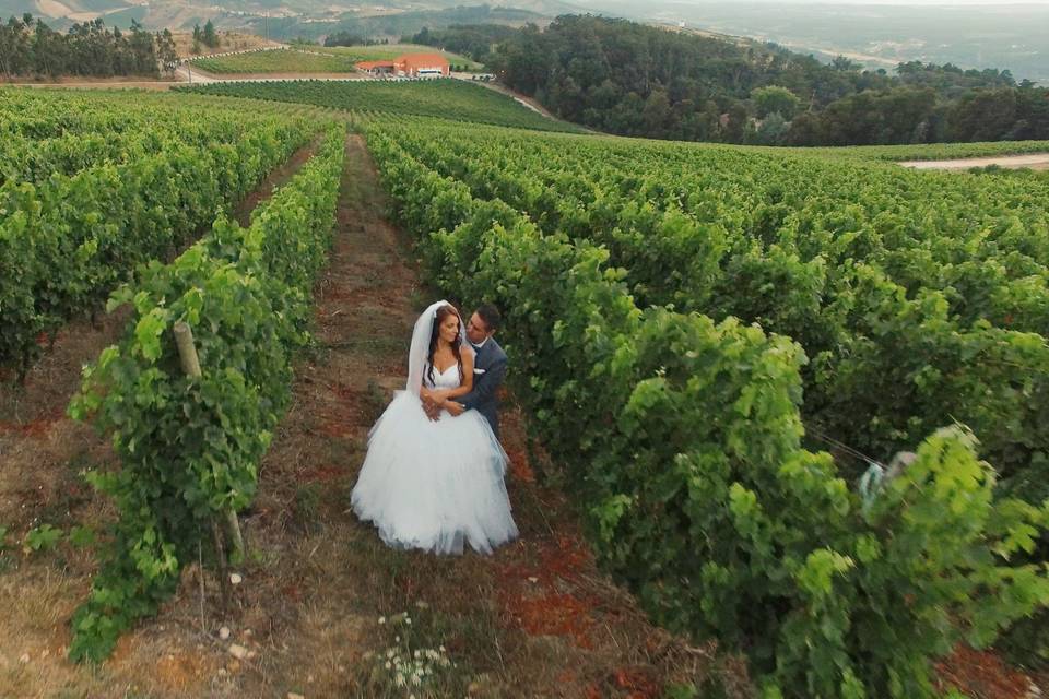 Wine wedding drone