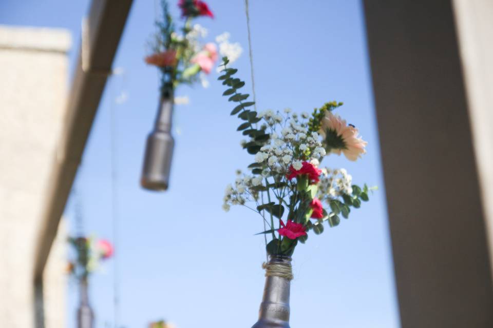 Decoração suspensa