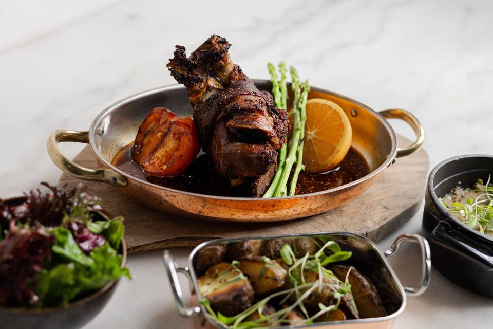 Pernil de porco preto