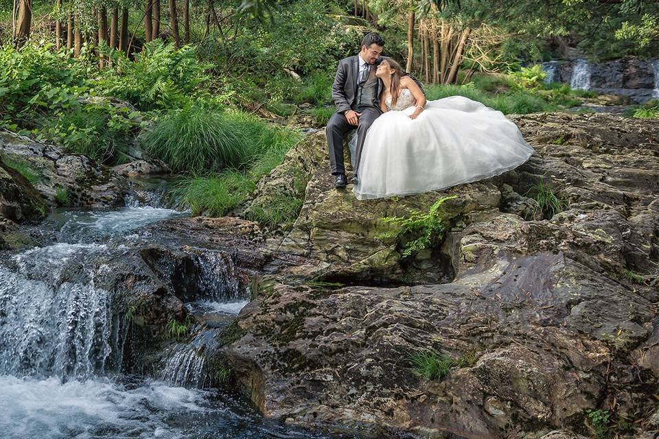 Sessão após casamento