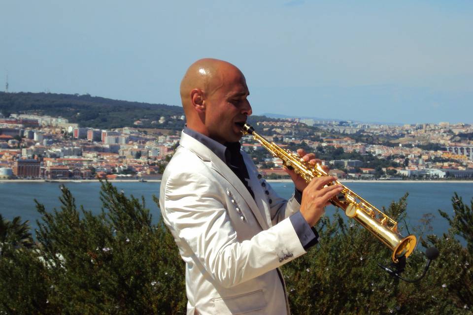 Saxofonista Nuno Rizzo