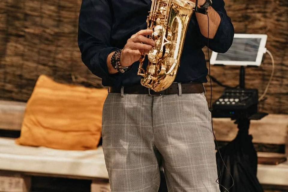 Saxofonista Nuno Rizzo