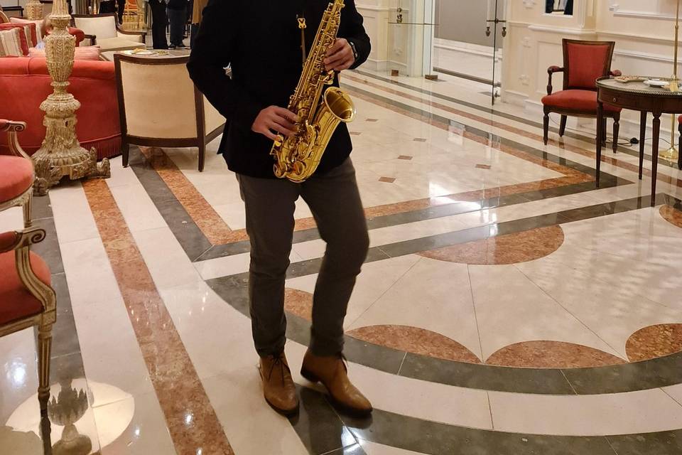 Saxofonista Nuno Rizzo