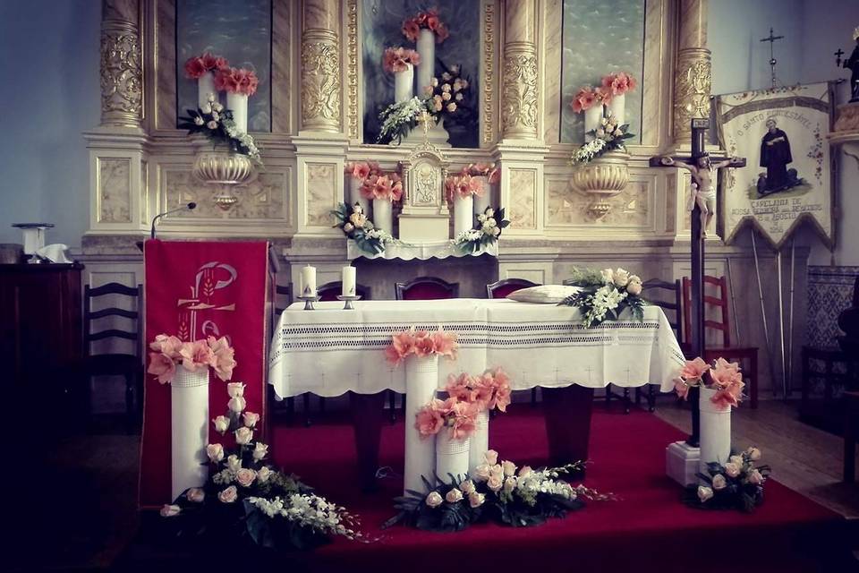 Decoração de igreja