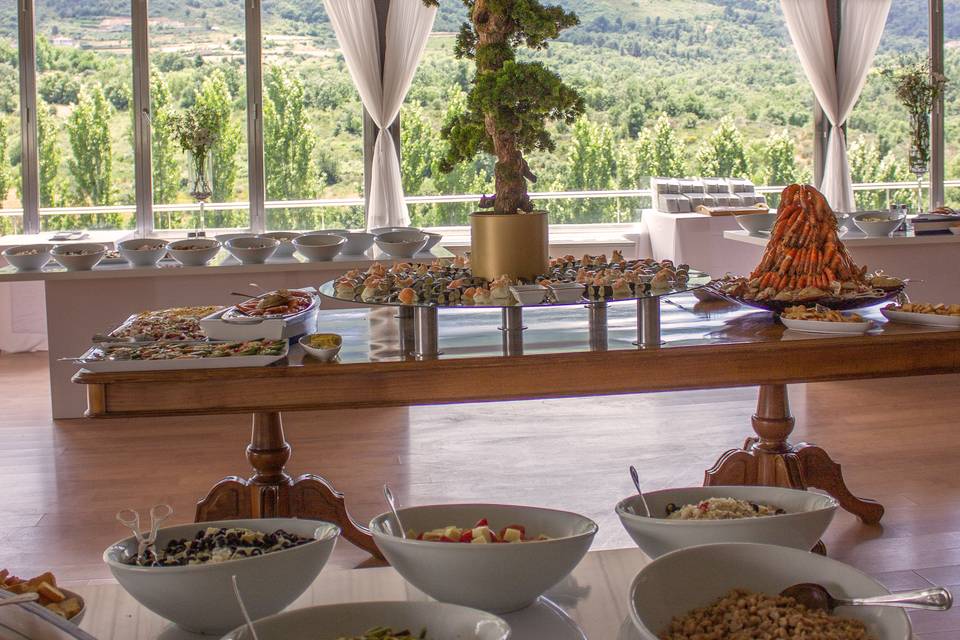 Buffet de aperitivos