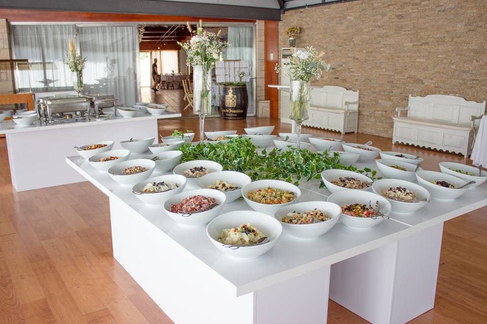 Buffet de aperitivos