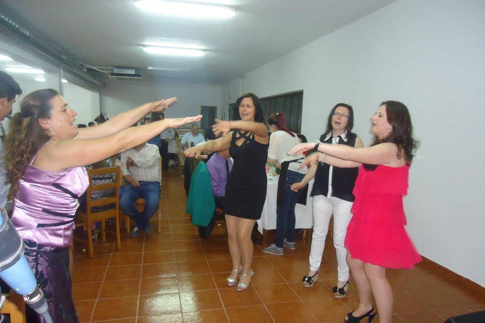 Dança coreografada