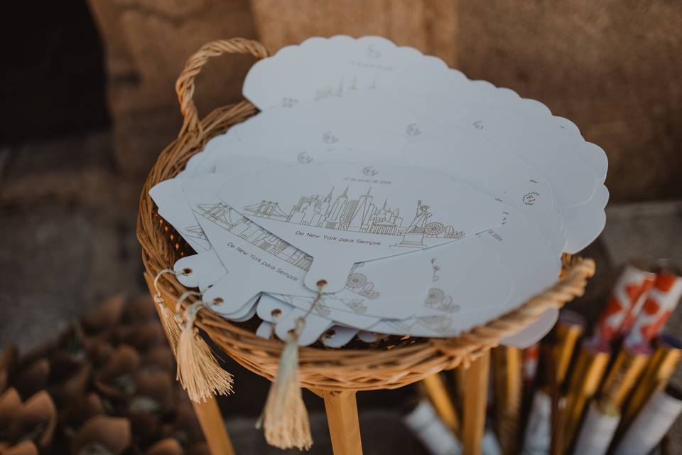 Leques personalizados