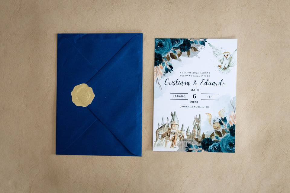 Convite de Casamento