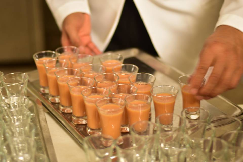 Gaspacho shot