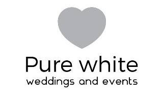 Pure white logo